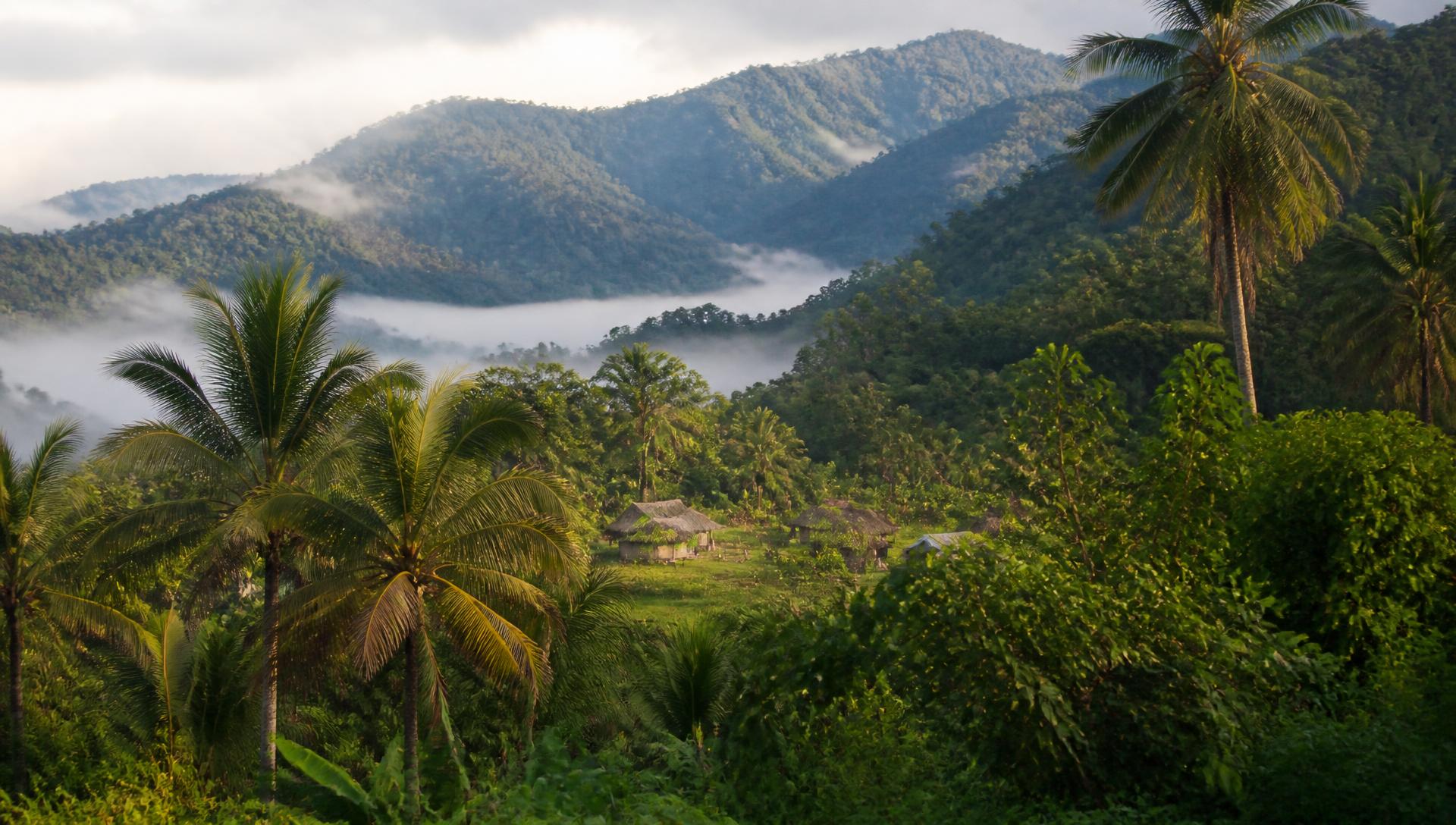 Coastal and inland landscape of Orobay North LLG, Northern Province